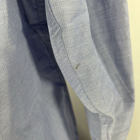 MICHAEL BRANDON BUTTON DOWN SHIRT MENS MEDIUM BLUE LONG SLEEVE COLLARED NWT NEW - Picture 11 of 16